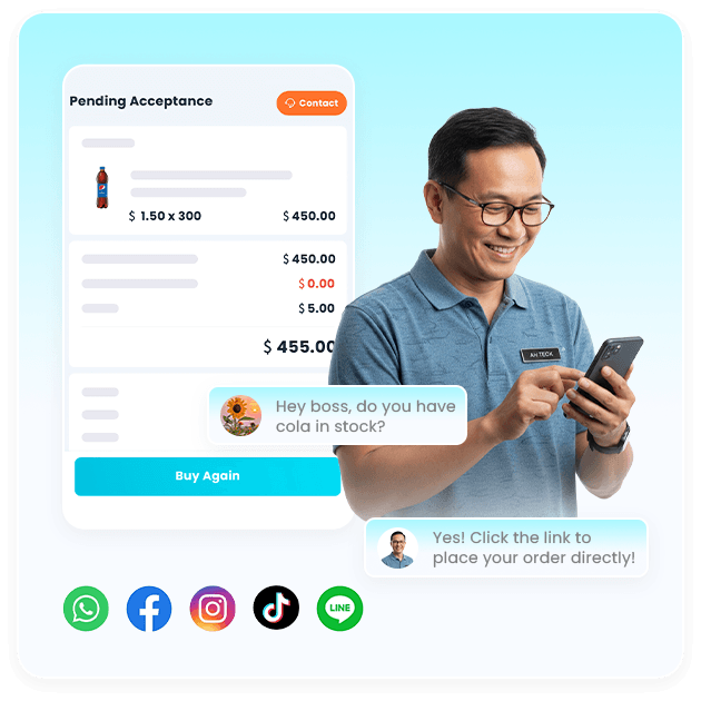 Accept orders 24/7, Never Miss a Sale